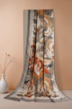 Glamour Pamuklu Flora Soft Şal
