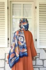 Glamour Pamuklu Flora Soft Şal - Görsel 2
