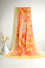 Glamour Pamuklu Flora Soft Şal