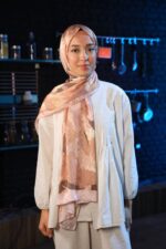 Naia Desenli Jakar Şal 1