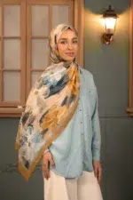 Bambreeze Raina Bambu Kraş Dijital Şal