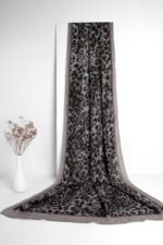 Bambreeze Leopar Bambu Kraş Dijital Şal