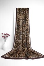 Bambreeze Leopar Bambu Kraş Dijital Şal