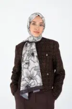 Bambreeze Mine Bambu Kraş Dijital Şal