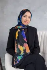 Bambreeze Veluna Bambu Kraş Dijital Şal