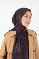 Bambreeze Leyna Bambu Kraş Dijital Şal - Görsel 3