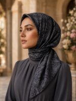 Shawl Secret Rozella Soft Serisi  - Antrasit