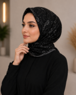Shawl Secret Saçaklı Cotton Life (V25) - Gece Işığı