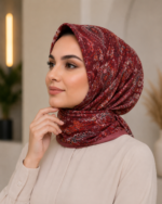 Shawl Secret Saçaklı Cotton Life (V25) - Ardıç