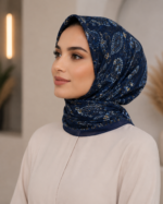 Shawl Secret Saçaklı Cotton Life (V25) - Gökyüzü