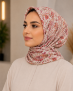 Shawl Secret Saçaklı Cotton Life (V25) - Pudra