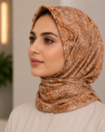 Shawl Secret Saçaklı Cotton Life (V25) - Çiçek Bahçesi