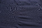 Shawl Secret Penye Reçme Şal - Koyu Mavi - Görsel 2