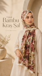 Bambu Dijital Kraş Şal_PARADİSE
