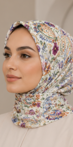Shawl Secret Saçaklı Cotton Life (V25) - Ada
