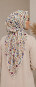 Shawl Secret Saçaklı Cotton Life (V25) - Ada - Görsel 3