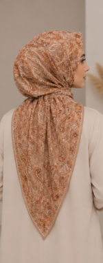 Shawl Secret Saçaklı Cotton Life (V25) - Çiçek Bahçesi - Görsel 3