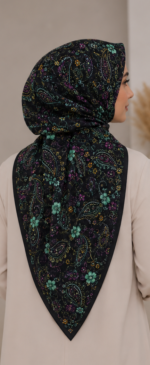 Shawl Secret Saçaklı Cotton Life (V25) - Sonbahar - Görsel 3
