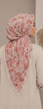 Shawl Secret Saçaklı Cotton Life (V25) - Pudra - Görsel 3